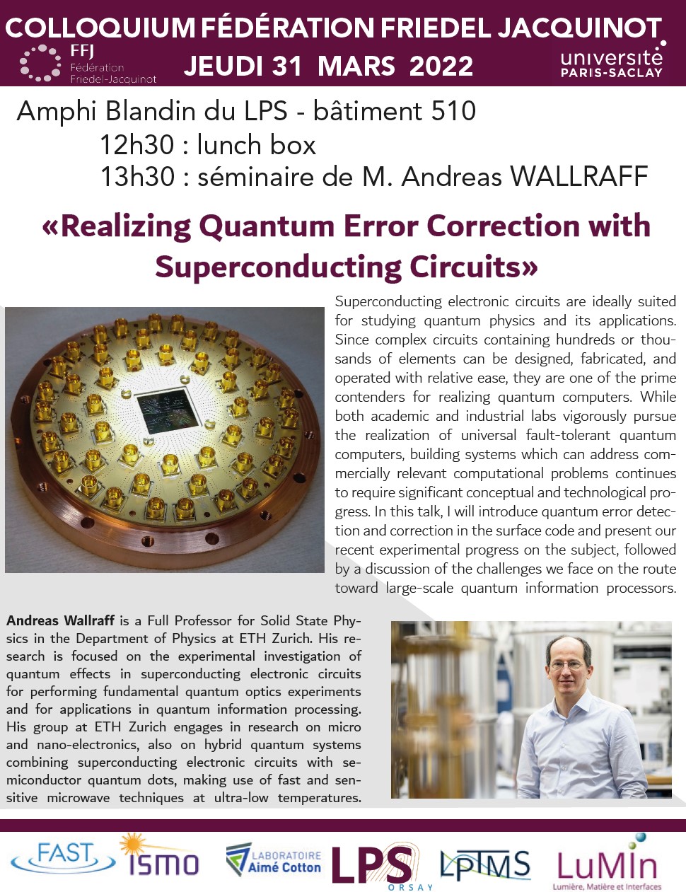 Colloquium 31 mars 2022