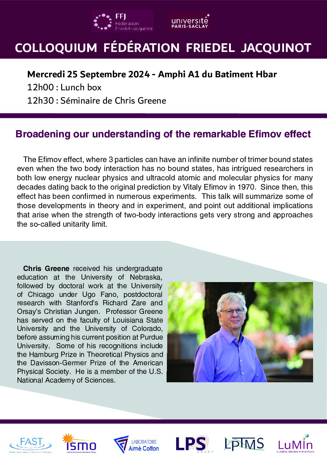 Colloquium 25 septembre 2024